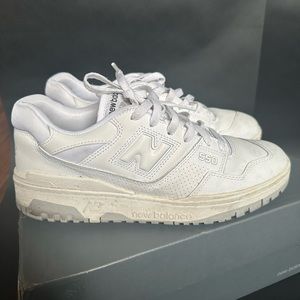New Balance 550 White Grey (8.5M - Lightly worn)
